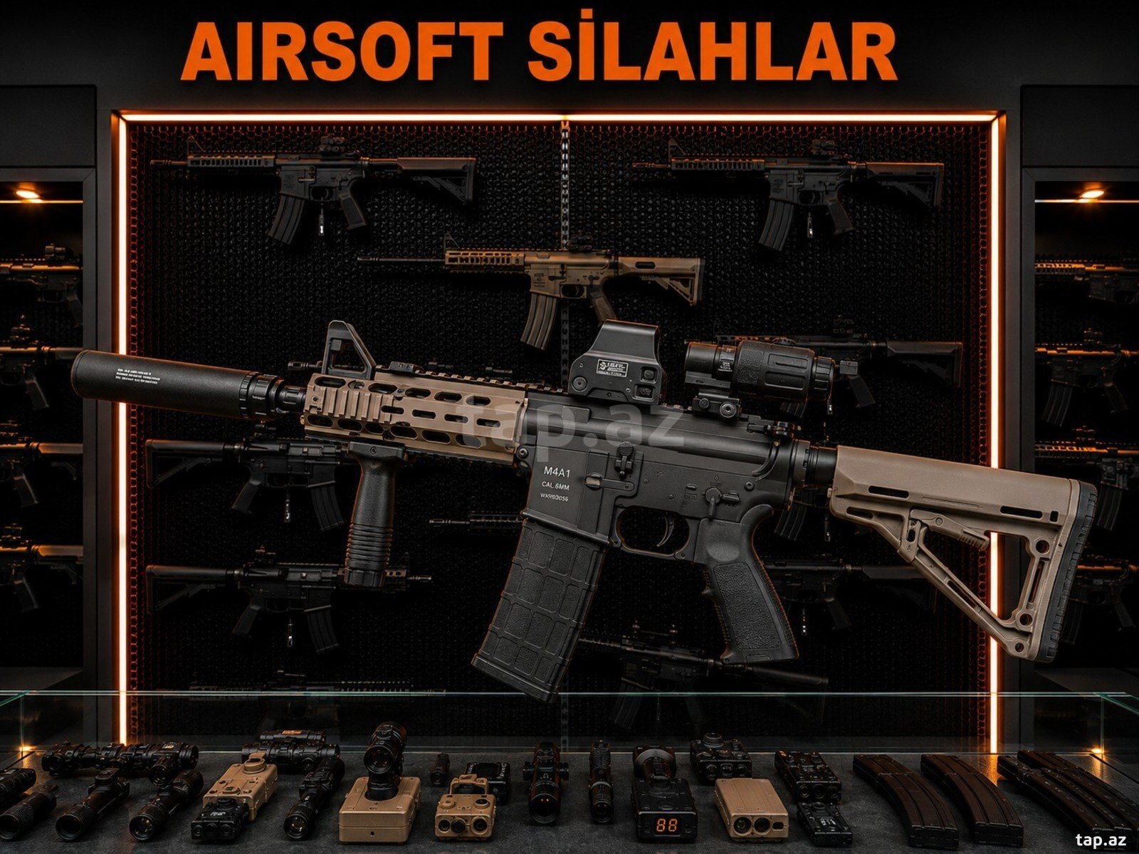 Oyuncaq silah "M4A Plastik"