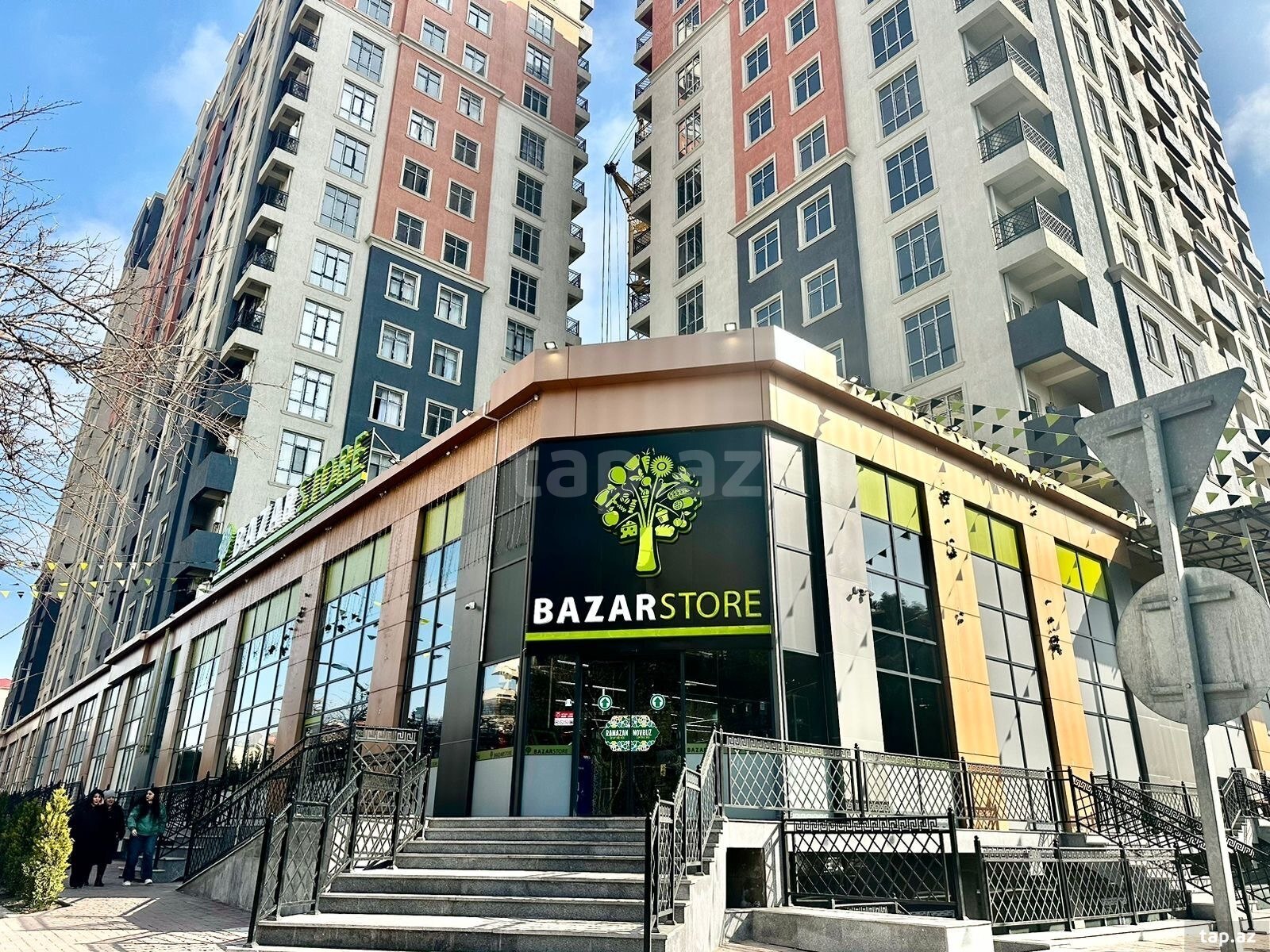2-otaqlı yeni tikili kirayə verilir, Q.Qarayev m., 62 m²
