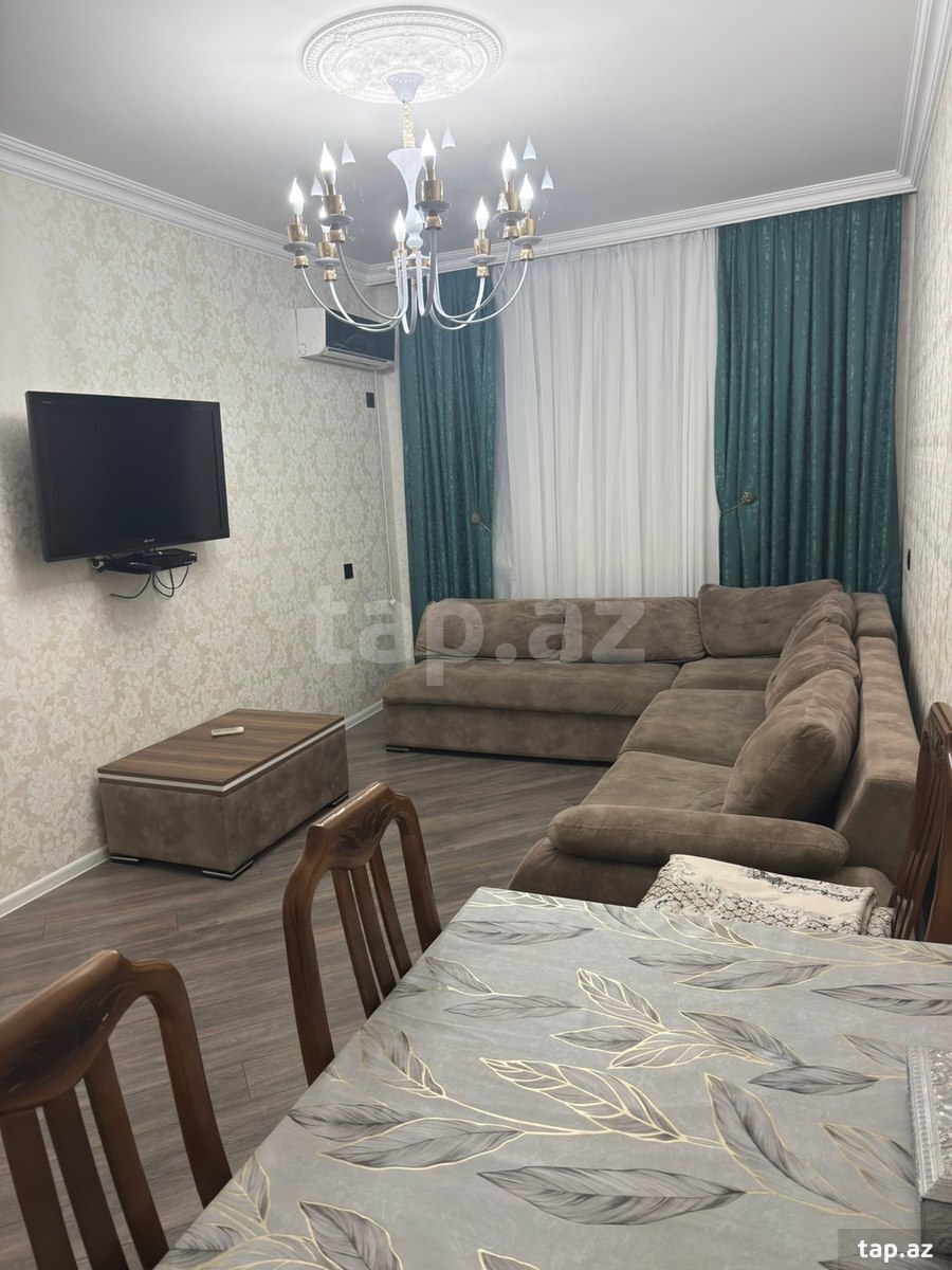 3-otaqlı mənzil kirayə verilir, Sumqayıt ş., 72 m²