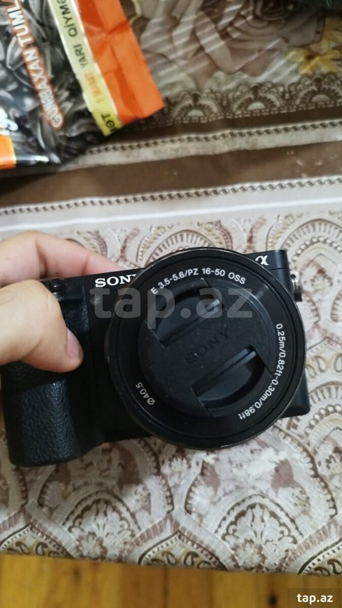 Sony a6500 kamera dəsti