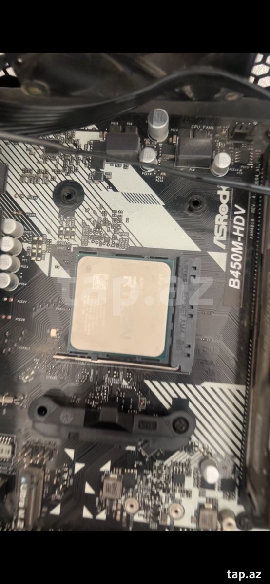 Ana plata Asrock B450 Ryzen 5 3600