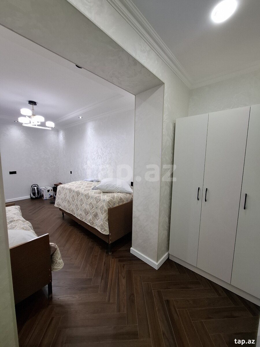 3-otaqlı mənzil, Qara Qarayev m., 90 m²