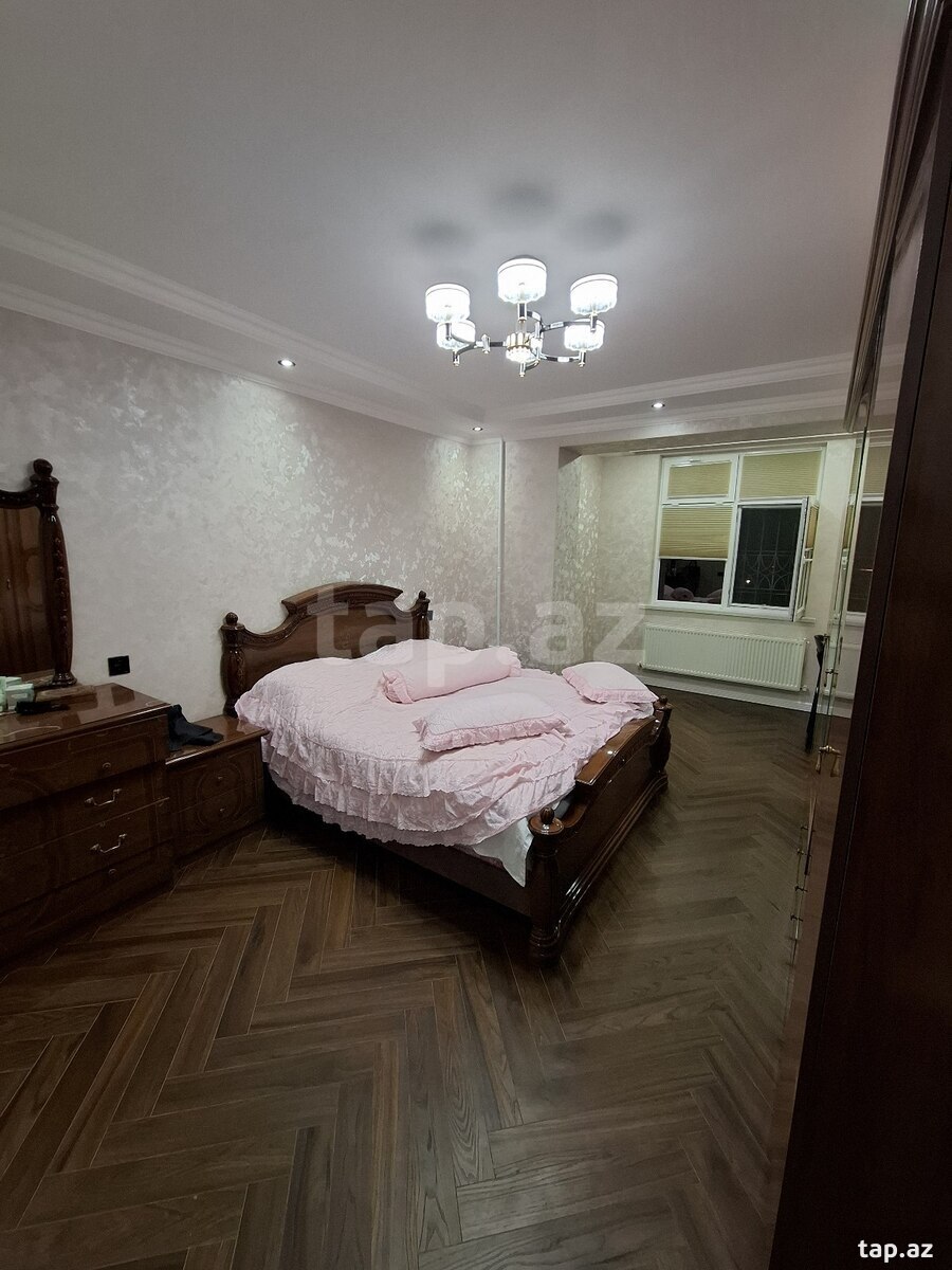 3-otaqlı mənzil, Qara Qarayev m., 90 m²