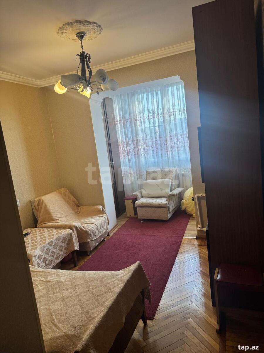 4-otaqlı mənzil, Neapol küç., 75 m²
