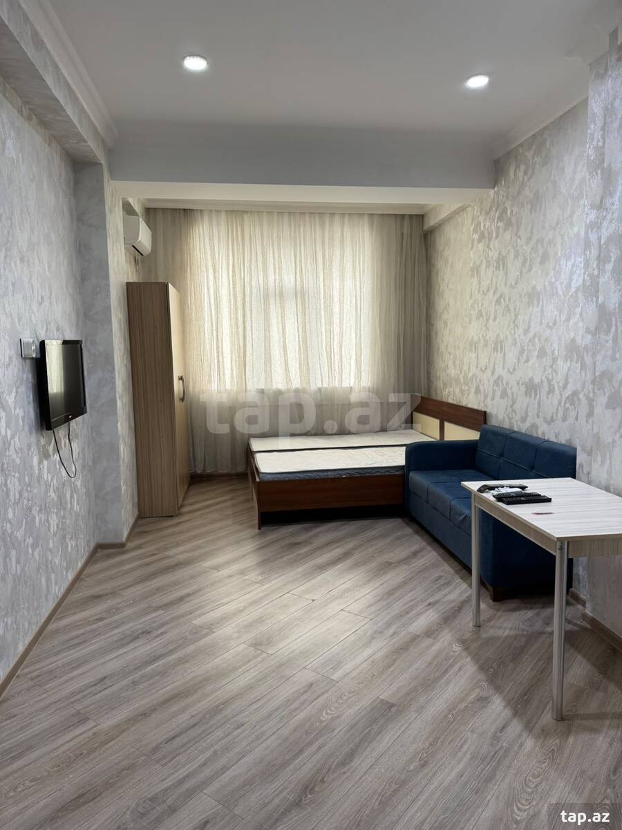 1-otaqlı yeni tikili kirayə verilir, Nərimanov r., 30 m²