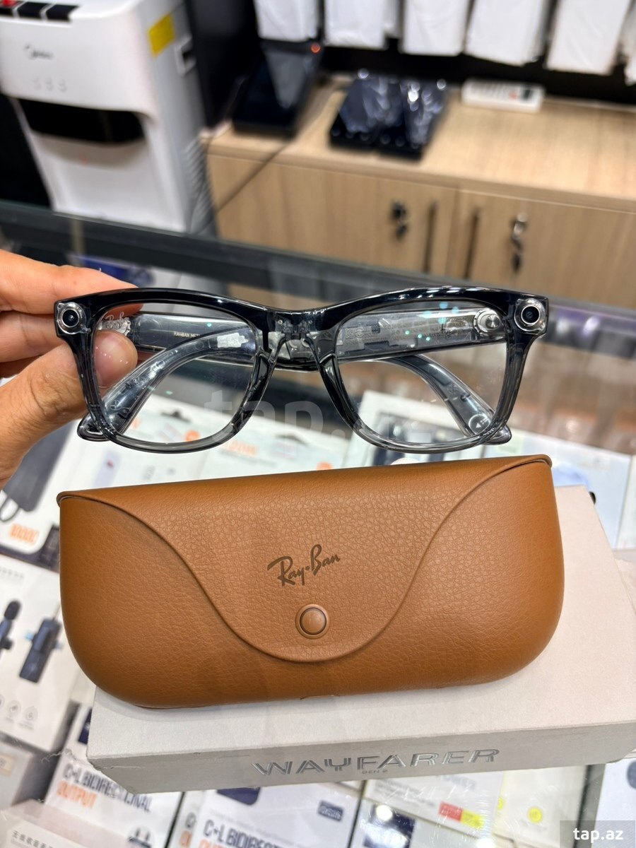 Rayban meta (gen 2) SHİNY TRANSP GRAY