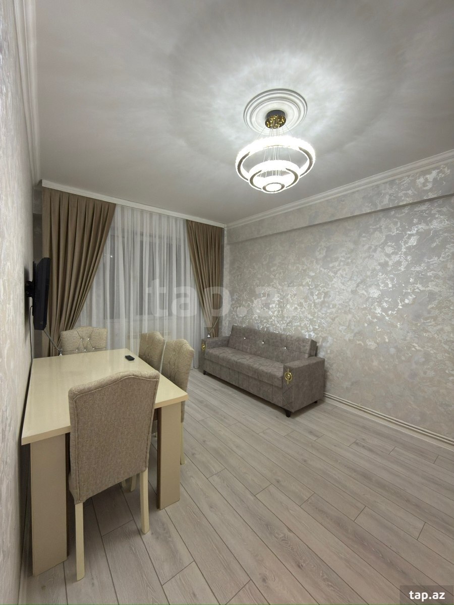 2-otaqlı yeni tikili kirayə verilir, Xırdalan ş., 42 m²
