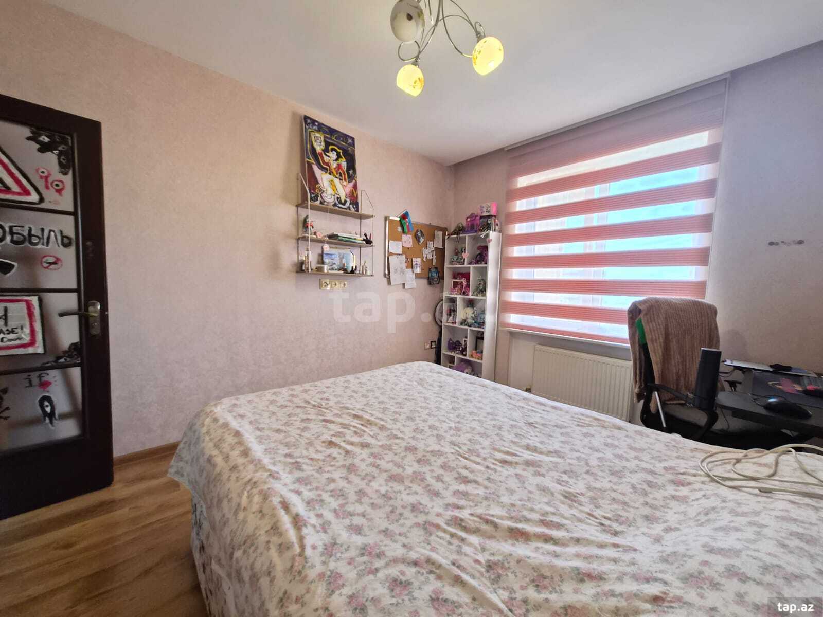 3-otaqlı mənzil, Həzi Aslanov m., 85 m²