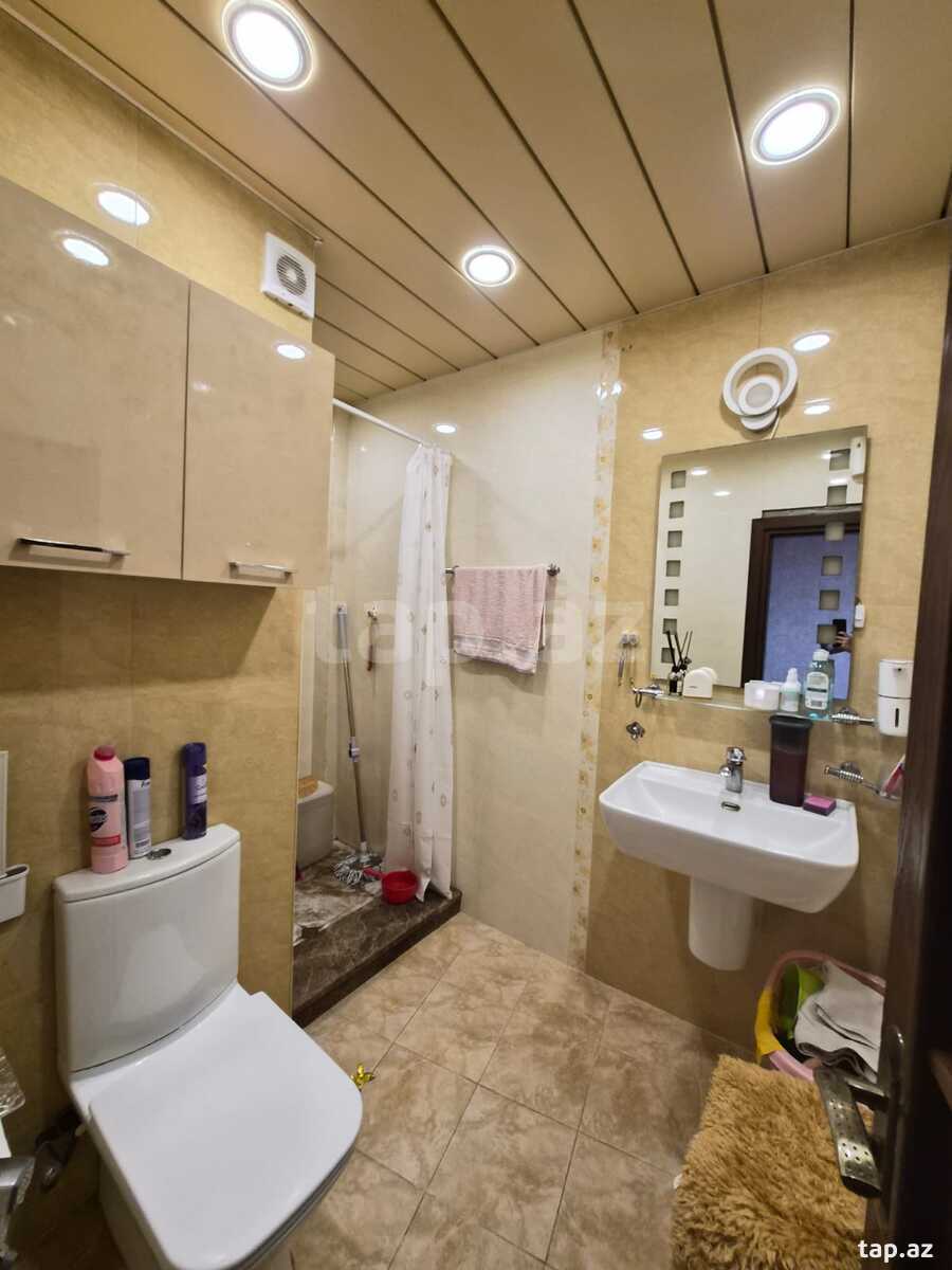 3-otaqlı mənzil, Həzi Aslanov m., 85 m²
