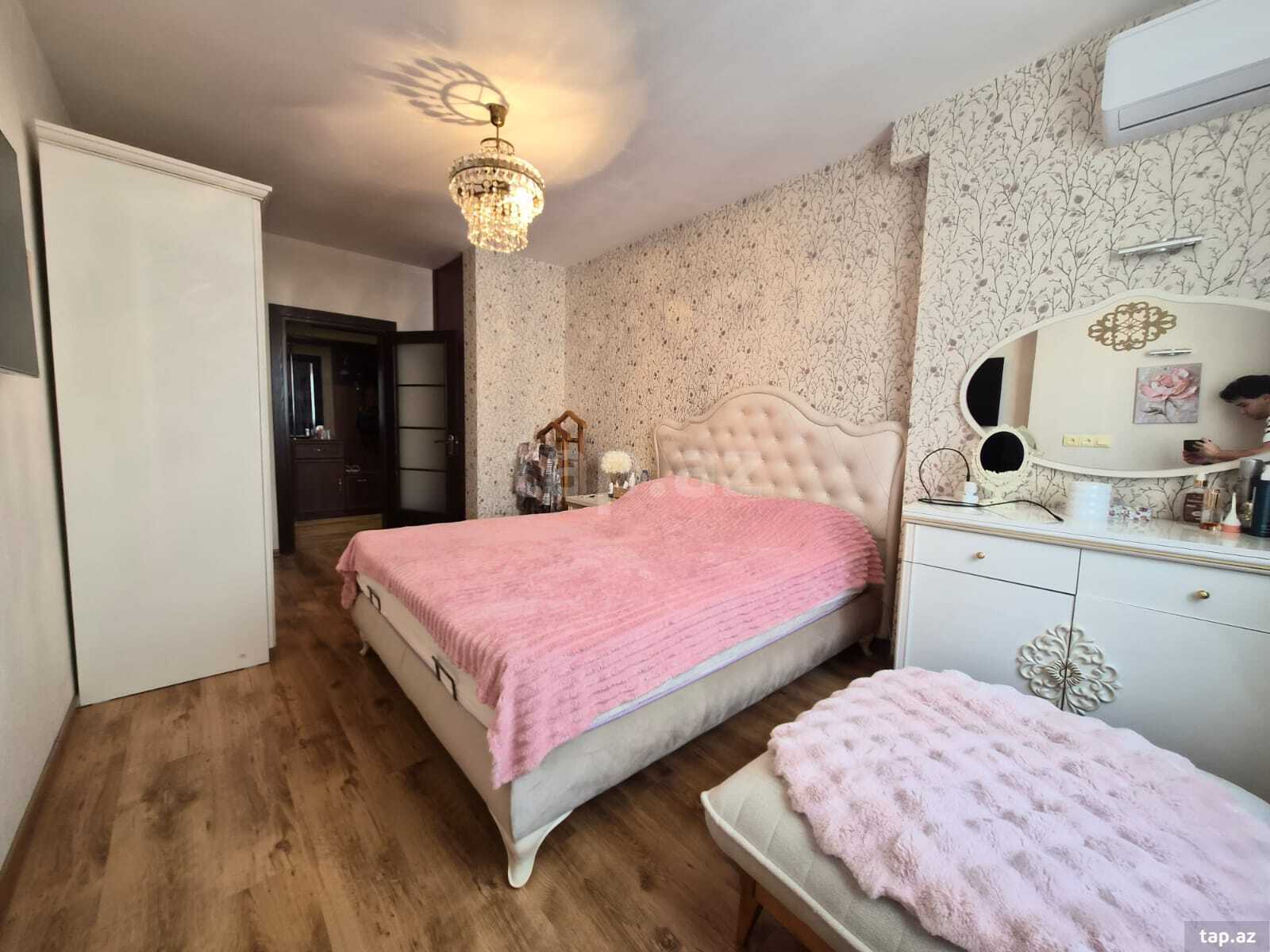 3-otaqlı mənzil, Həzi Aslanov m., 85 m²
