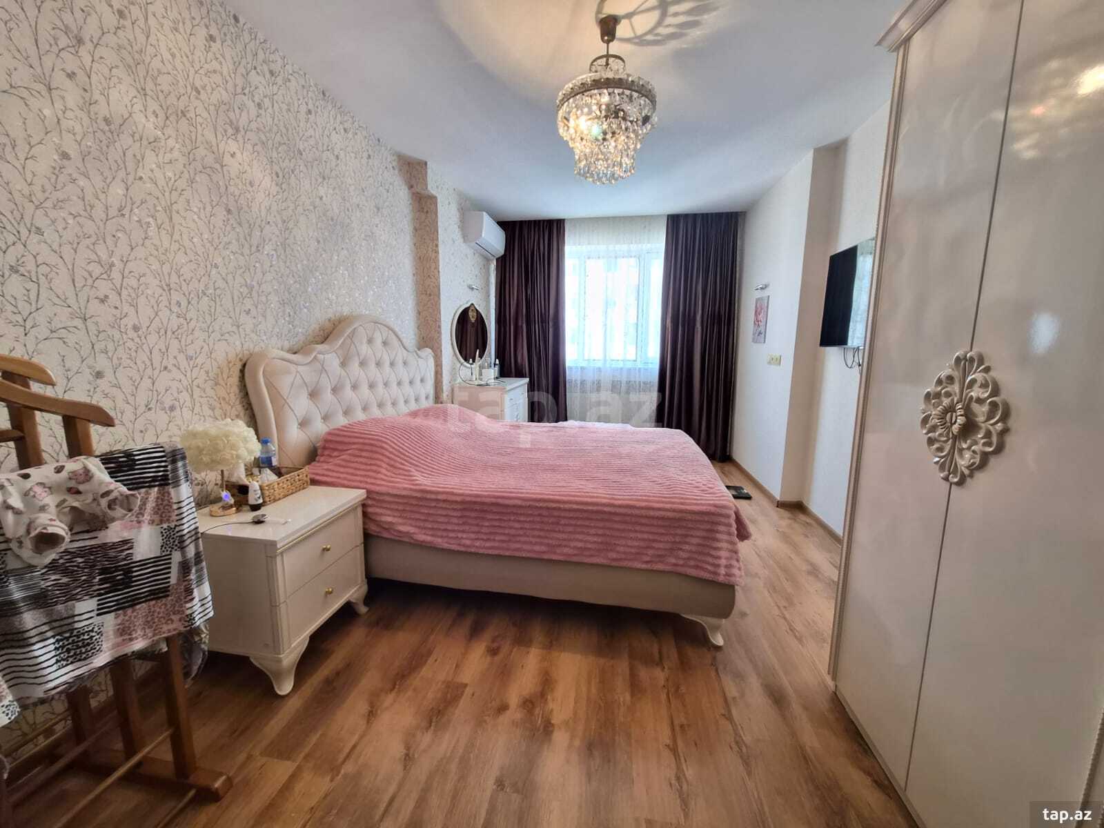 3-otaqlı mənzil, Həzi Aslanov m., 85 m²