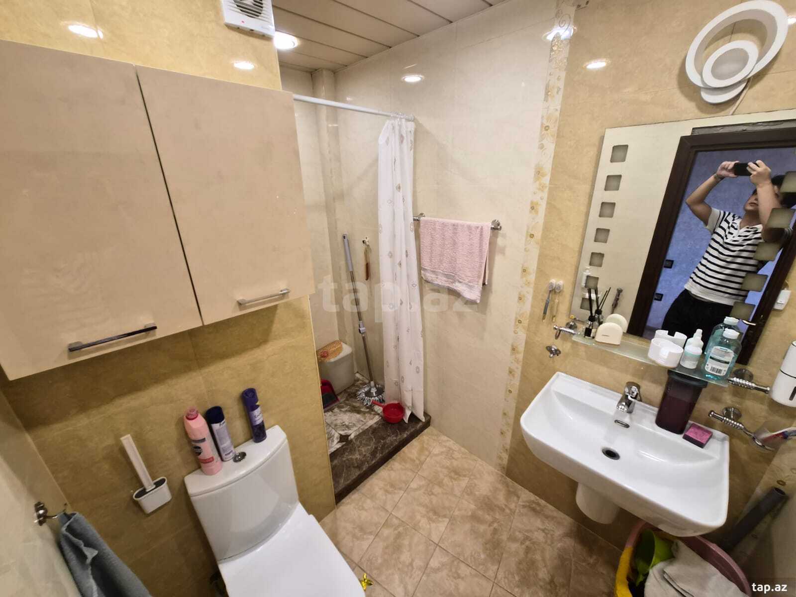 3-otaqlı mənzil, Həzi Aslanov m., 85 m²