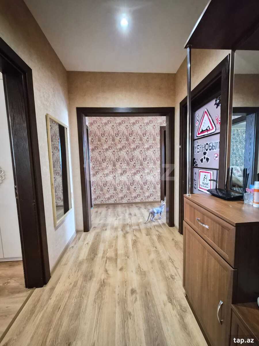 3-otaqlı mənzil, Həzi Aslanov m., 85 m²
