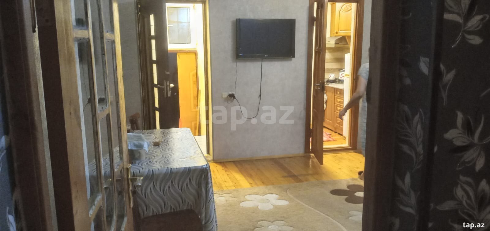 2-otaqlı mənzil kirayə verilir, 20-ci sahə, 63 m²