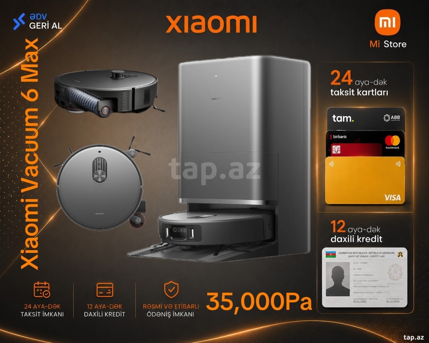 Tozsoran ''Xiaomi Vacuum 6 Max''