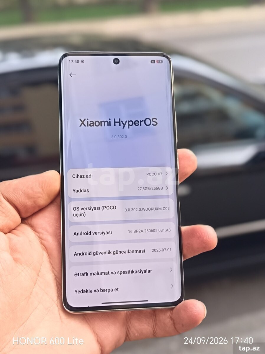 Xiaomi Poco X7 Silver 256GB/8GB