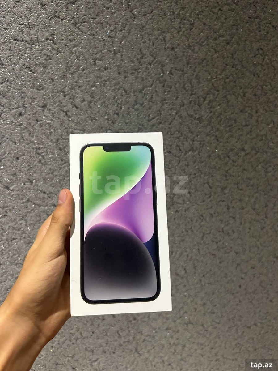 Apple iPhone 14 Blue 128GB/4GB qutusu