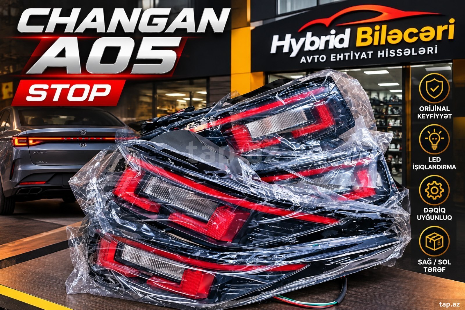 Changan A05 stop işığı