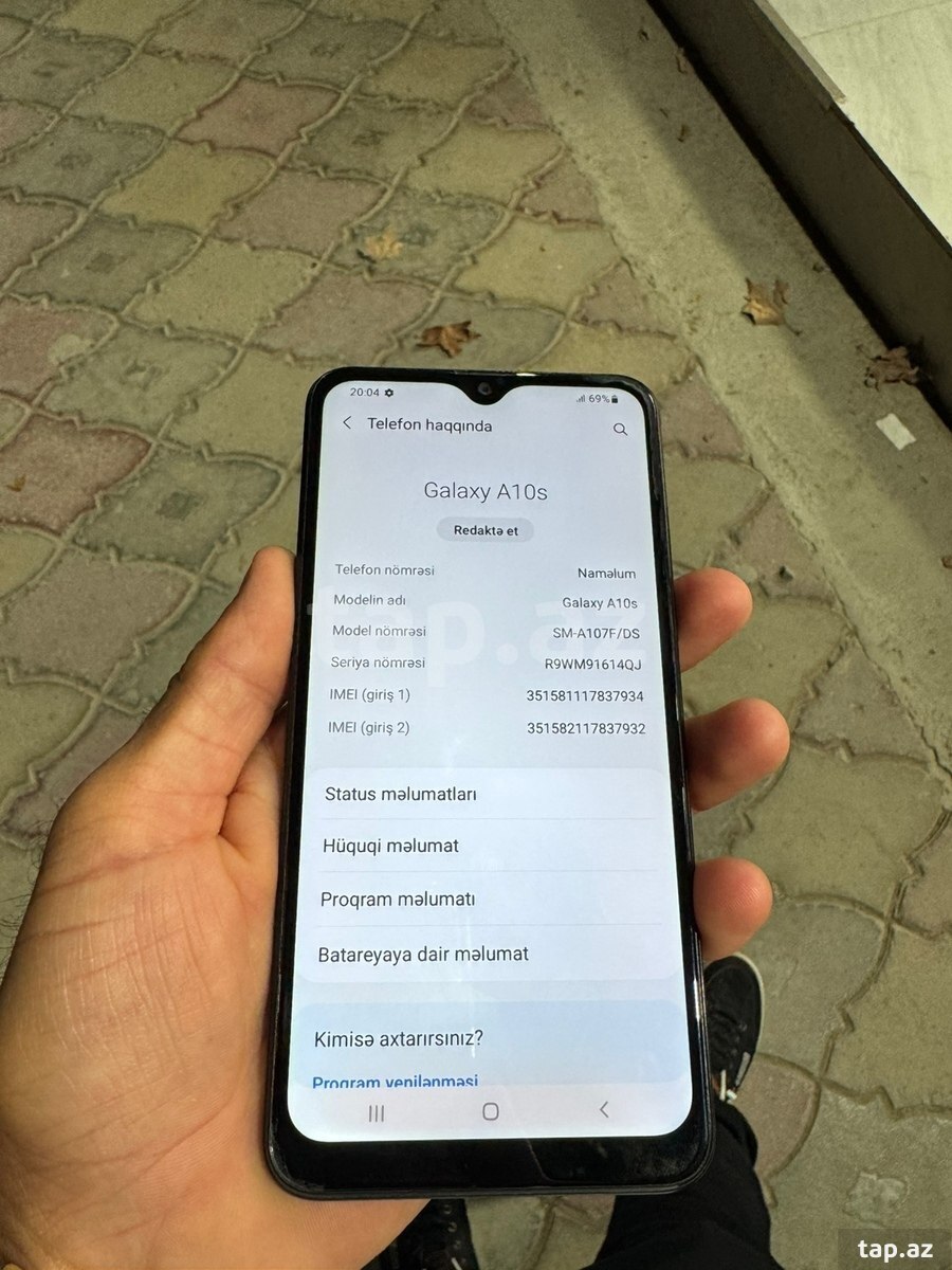 Samsung Galaxy A10s Black 32GB/3GB