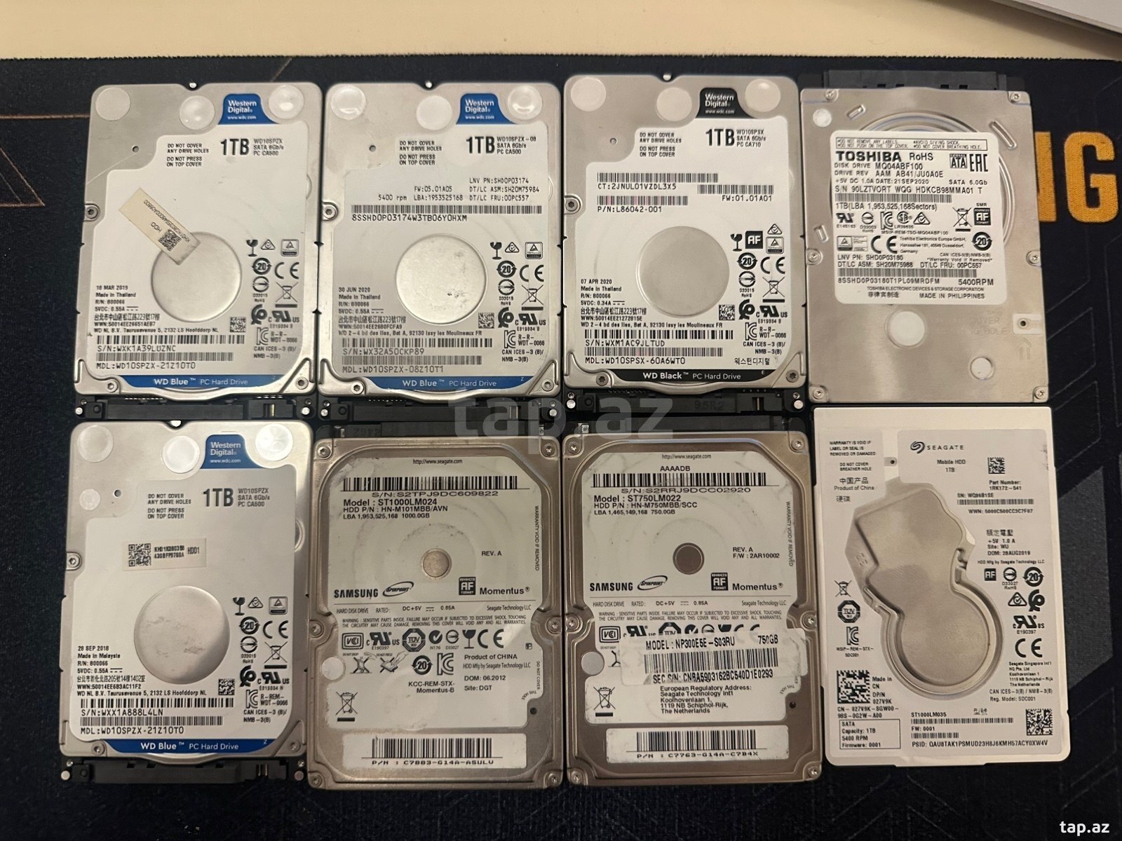 Sərt disk, 1TB