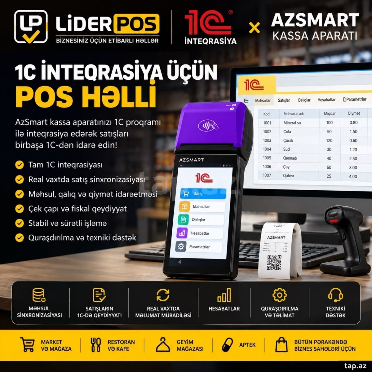 AzSmart kassa aparatı