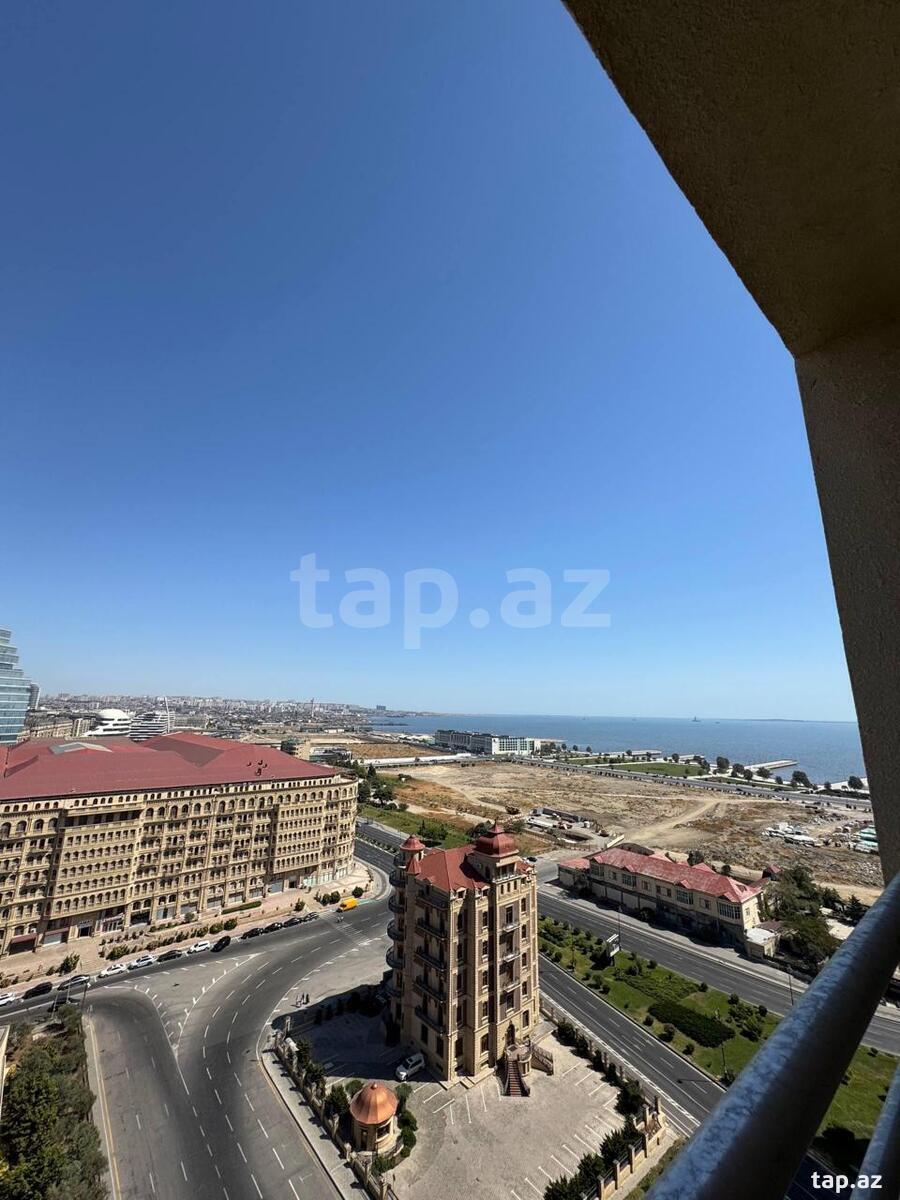 3-otaqlı yeni tikili kirayə verilir, Afiyyəddin Cəlilov küç., 120 m²