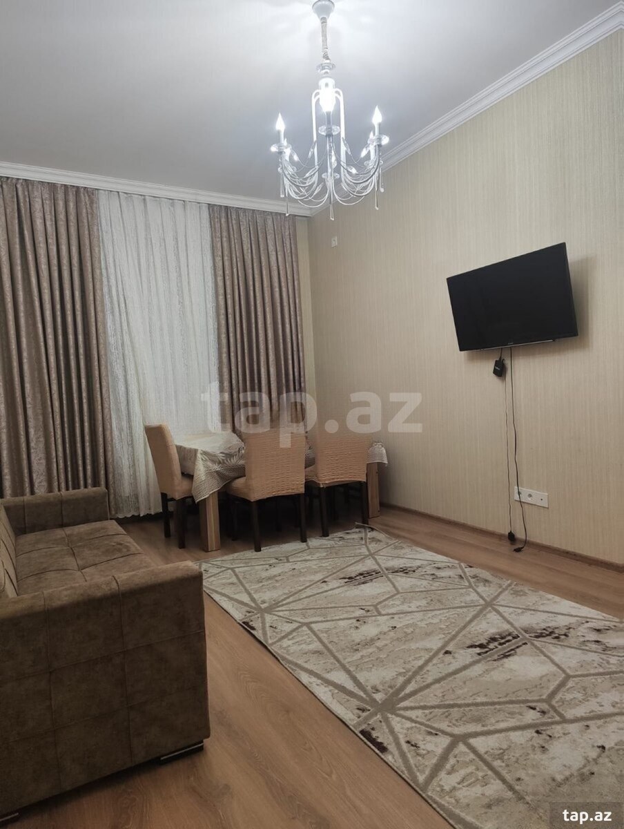 2-otaqlı yeni tikili kirayə verilir, Sumqayıt ş., 66 m²