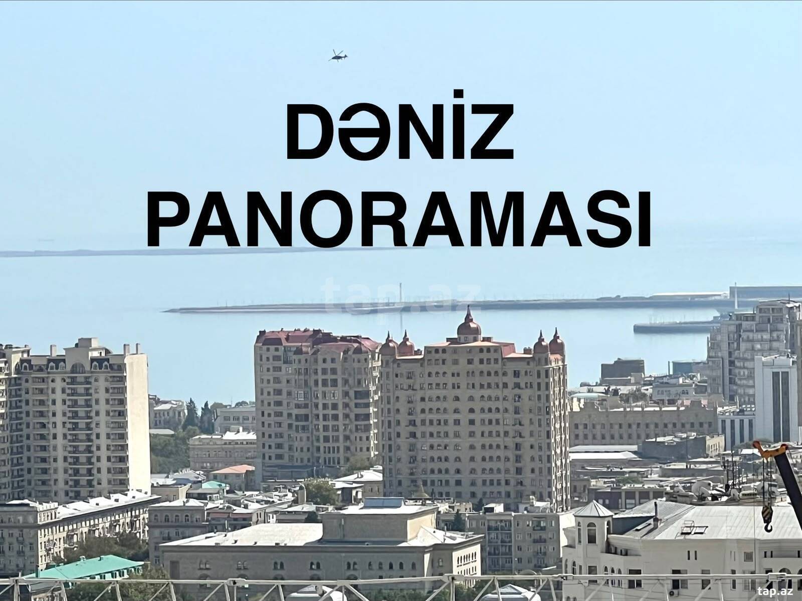 3-otaqlı yeni tikili, Yasamal r., 175 m²
