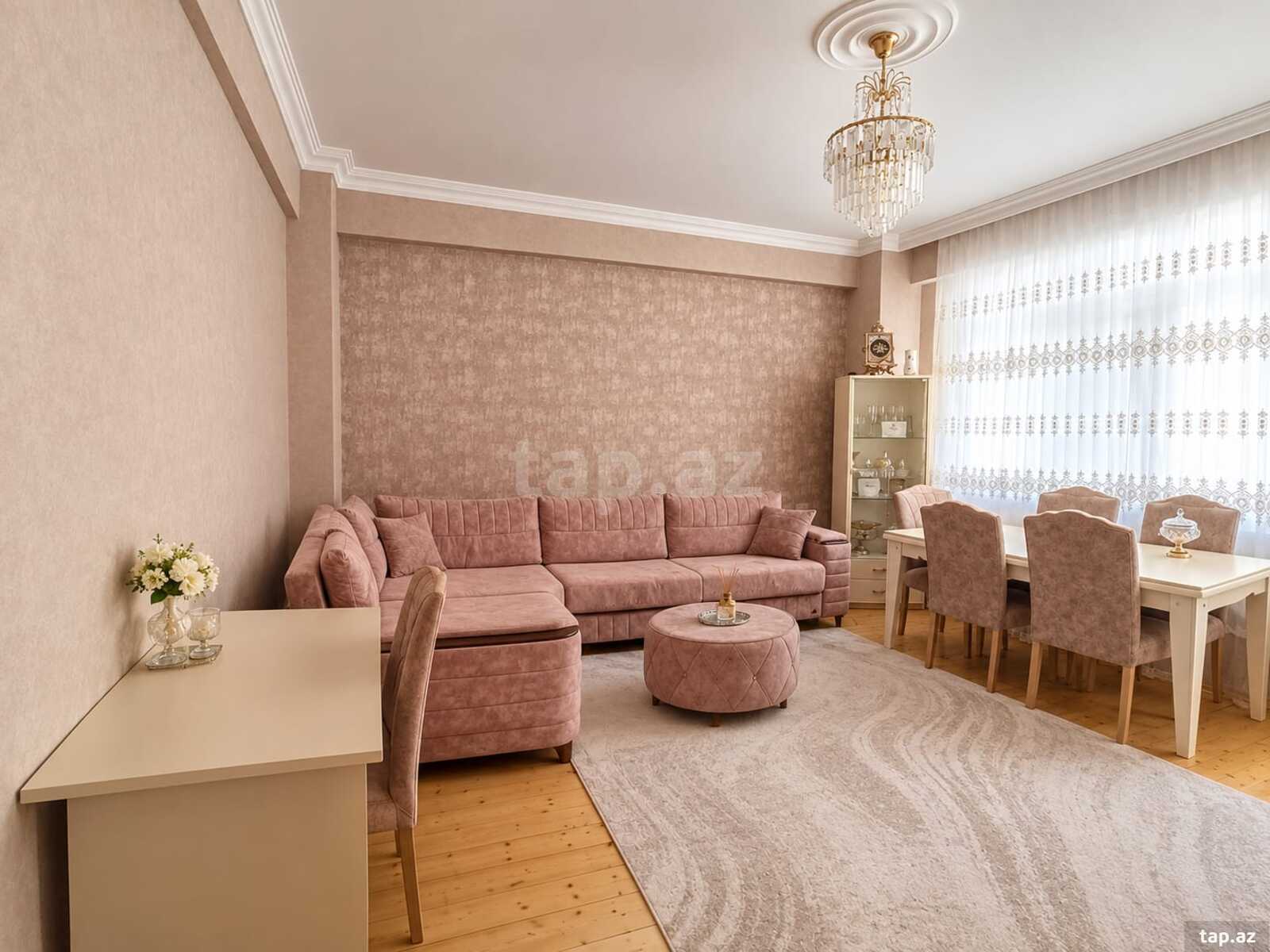 2-otaqlı yeni tikili, Əhmədli m., 51 m²