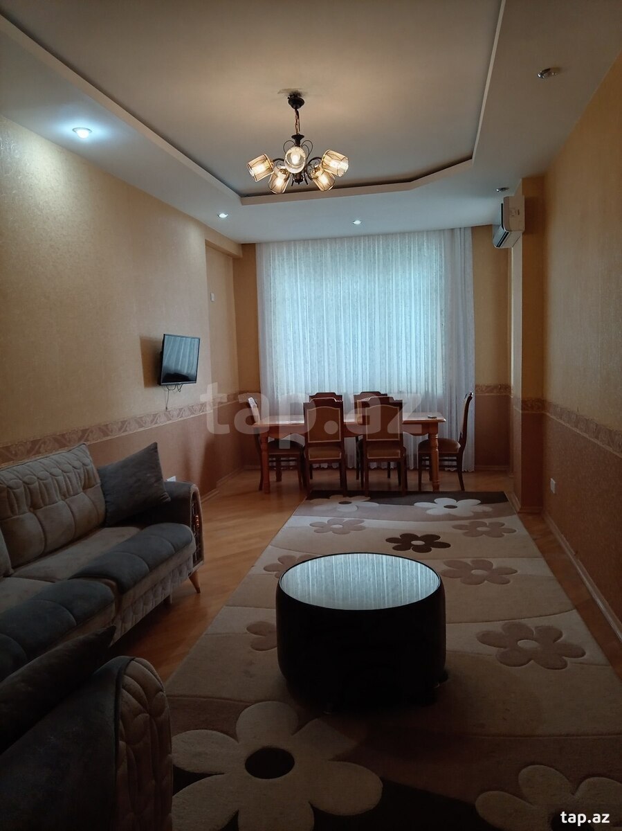 3-otaqlı yeni tikili kirayə verilir, 9-cu mkr., 90 m²