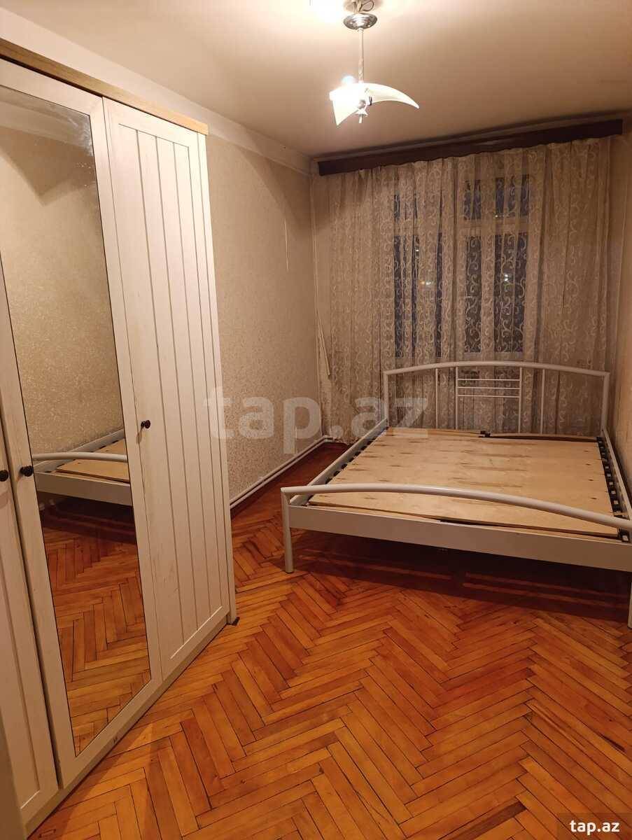 3-otaqlı mənzil kirayə verilir, N. Nərimanov m., 80 m²
