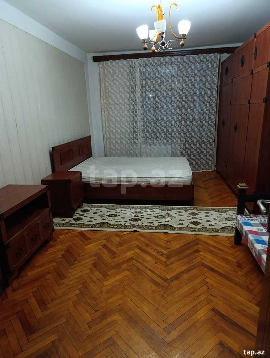 3-otaqlı mənzil kirayə verilir, N. Nərimanov m., 80 m²
