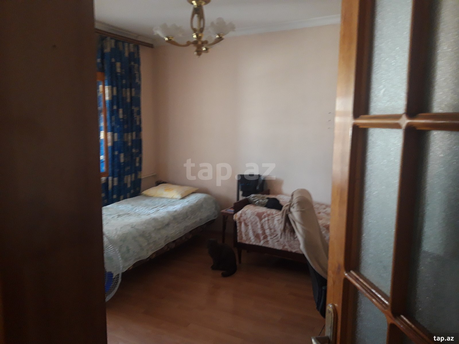 3-otaqlı mənzil, Q.Qarayev m., 75 m²