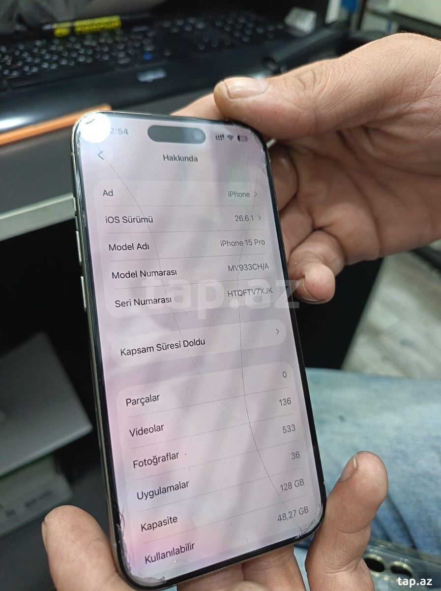Apple iPhone 15 Pro Natural Titanium 128GB/8GB