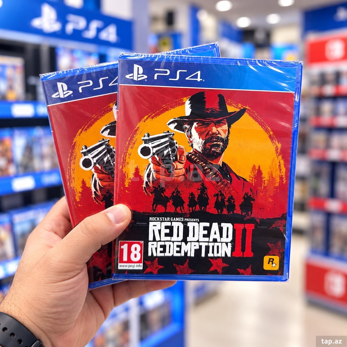 PlayStation 4 üçün Red Dead Redemption 2 oyun diski