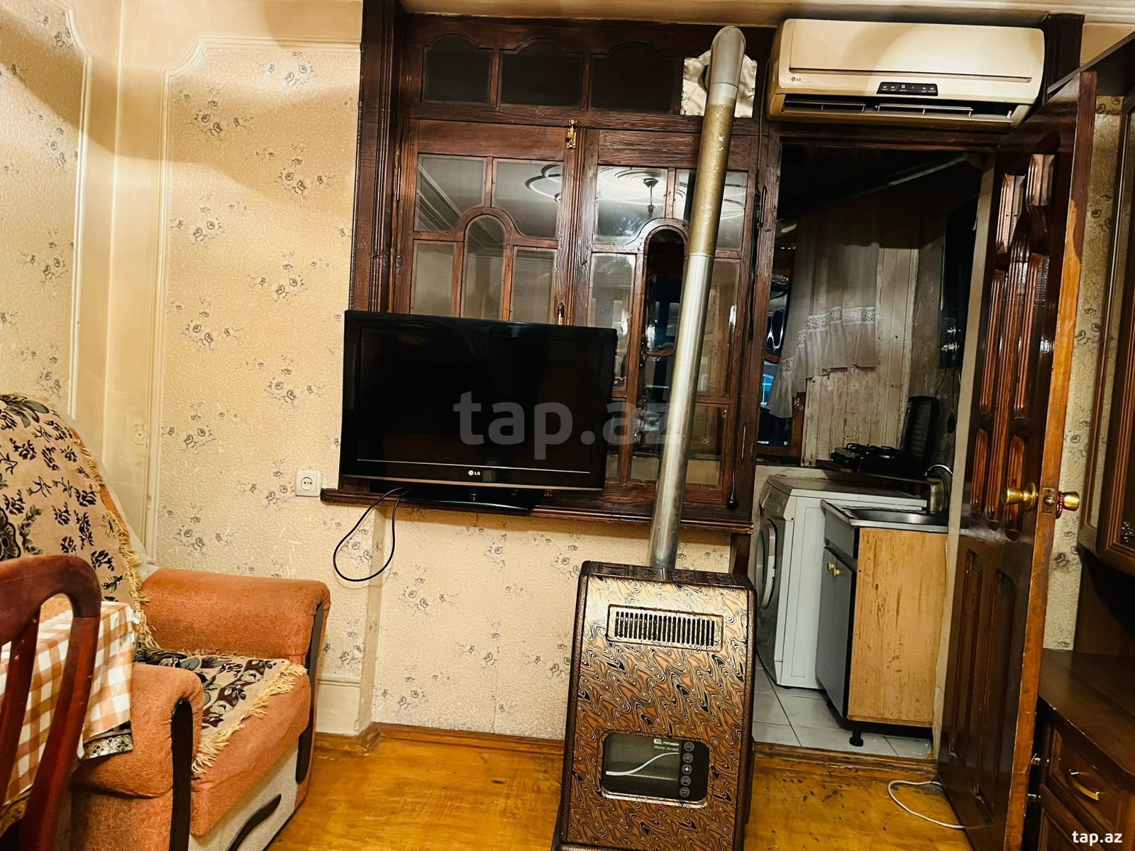 2-otaqlı mənzil kirayə verilir, Gəncə ş., 35 m²