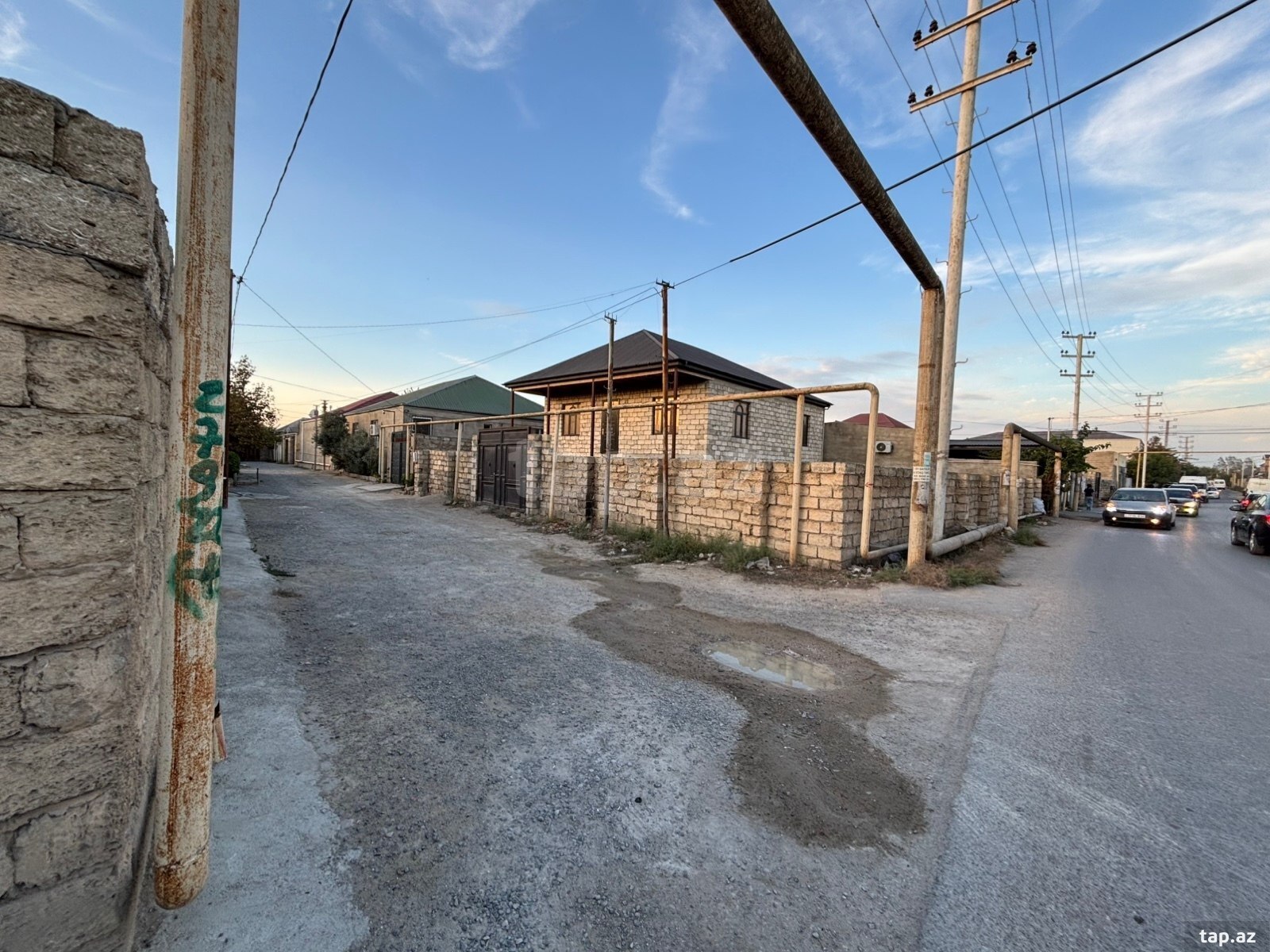 2 otaqlı həyət evi satılır, Binə, Bakı