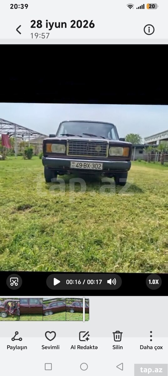 LADA (VAZ) 2107, 2011 il