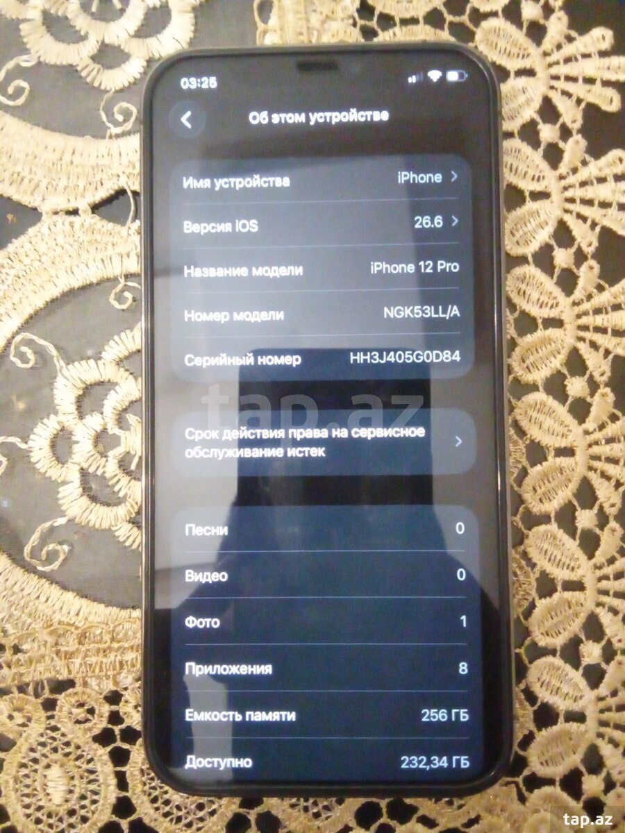 Apple iPhone 12 Pro Graphite 256GB/6GB
