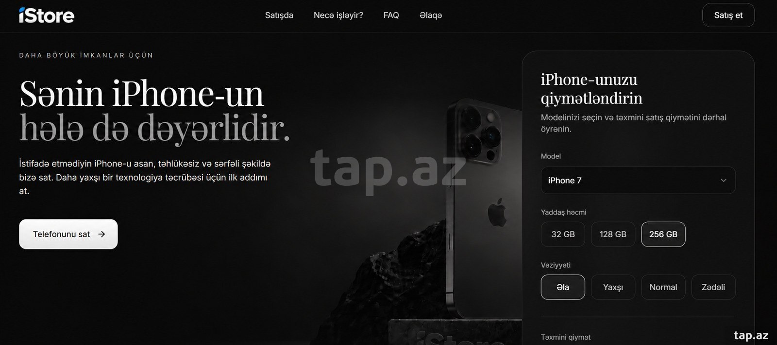 Hazır biznes (Apple iPhone mağazası)