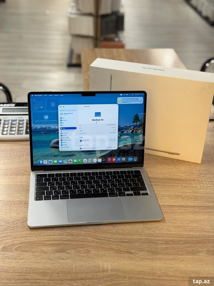 MacBook Air m5 13 inch Silver16/512GB