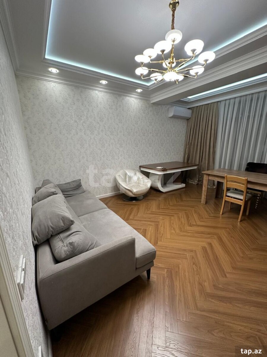 3-otaqlı yeni tikili kirayə verilir, N.Nərimanov m., 110 m²