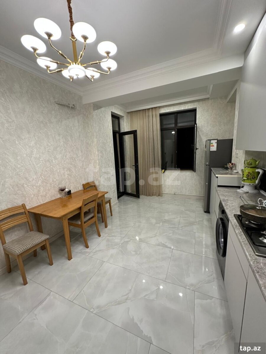 3-otaqlı yeni tikili kirayə verilir, N.Nərimanov m., 110 m²