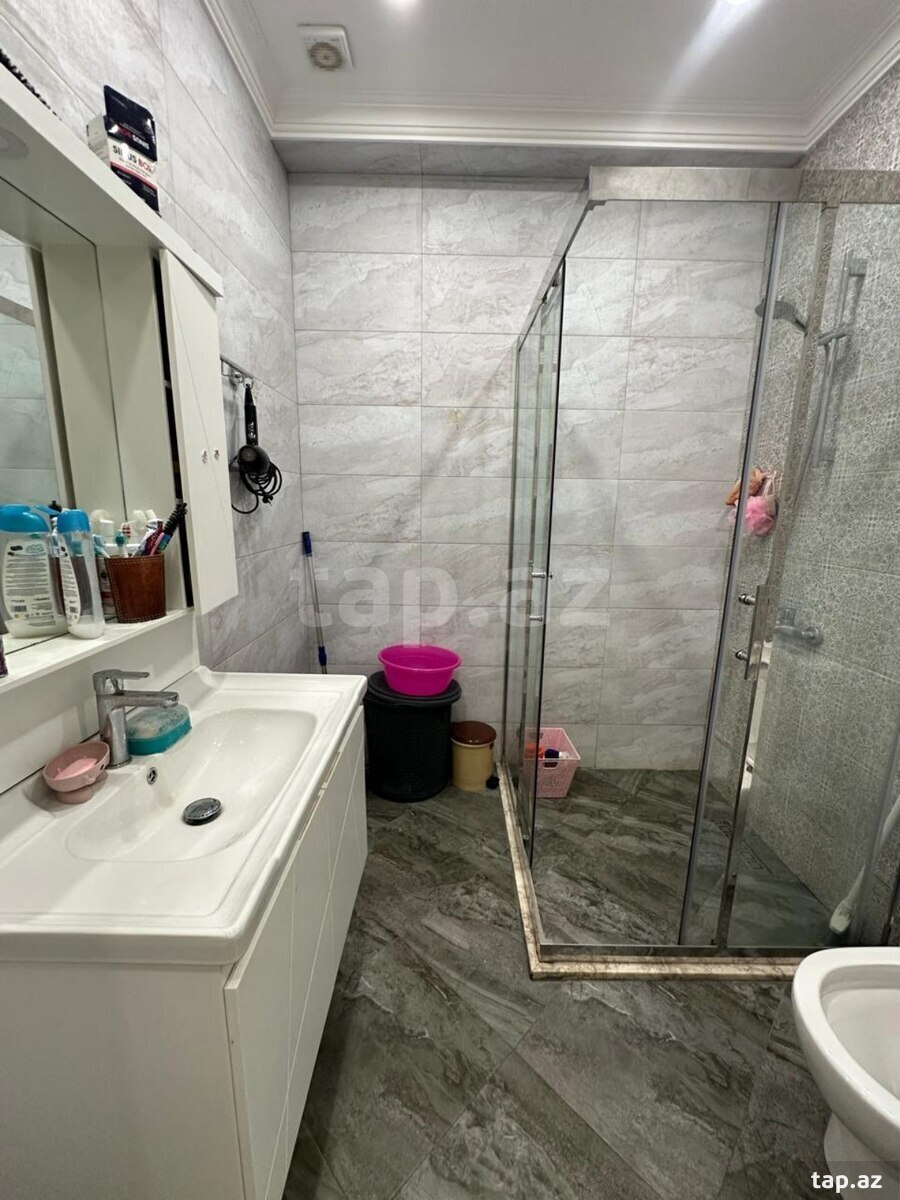 3-otaqlı yeni tikili kirayə verilir, N.Nərimanov m., 110 m²