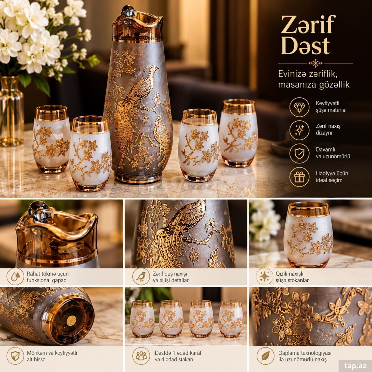 Qrafin dəsti