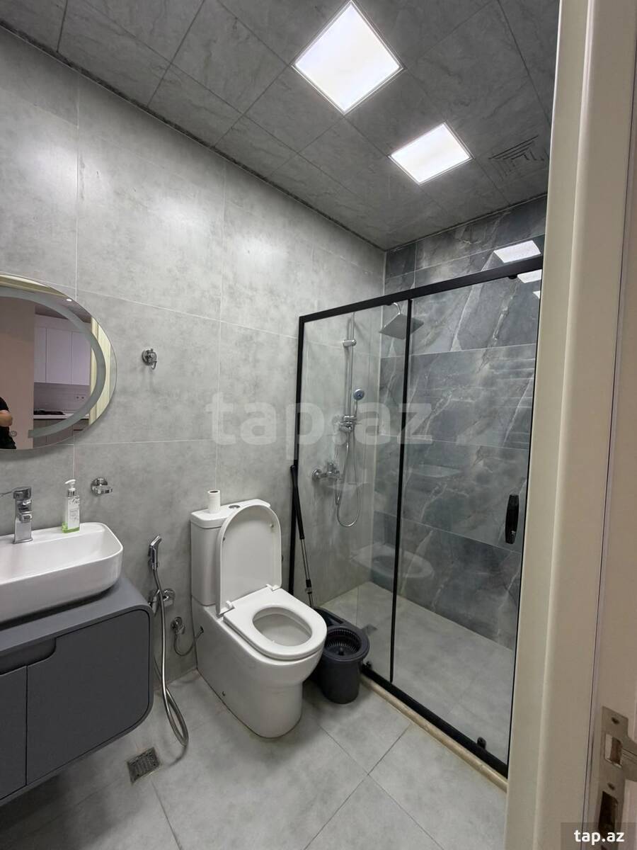 2-otaqlı yeni tikili kirayə verilir, N.Nərimanov r., 60 m²