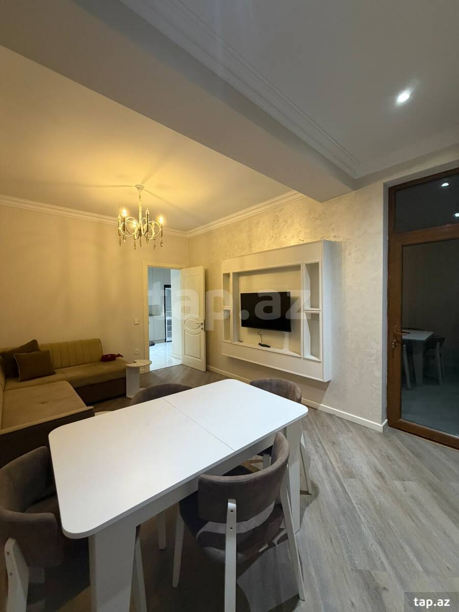 2-otaqlı yeni tikili kirayə verilir, N.Nərimanov r., 60 m²