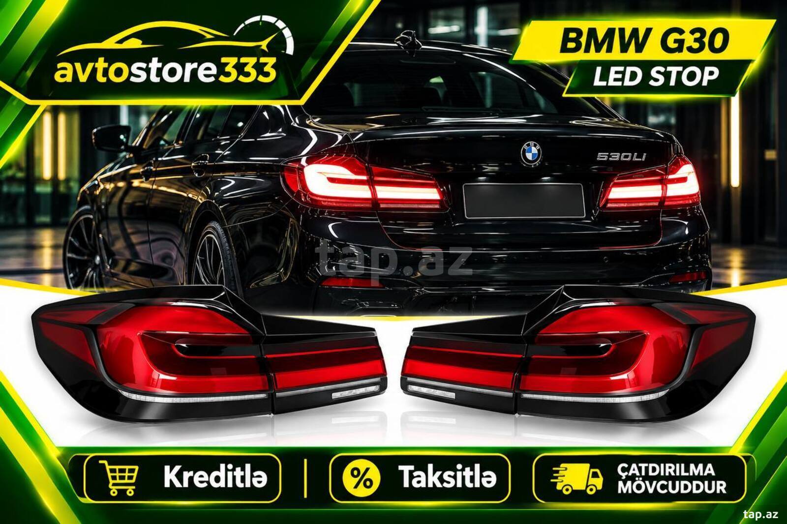 BMW G30 Led stop faraları