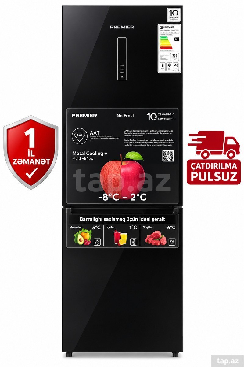 Soyuducu Premier PRM-427BFNF/BG