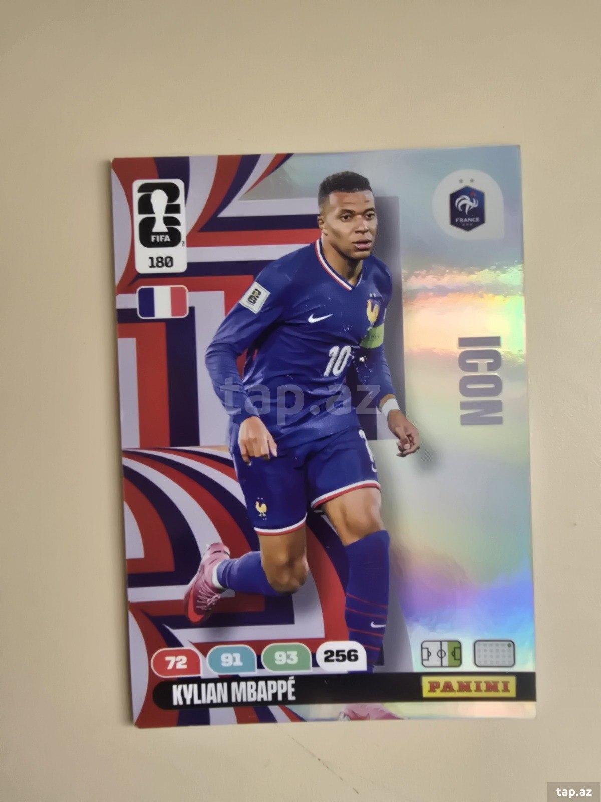 Panini World Cup 2026 Kylian Mbappe ICON France